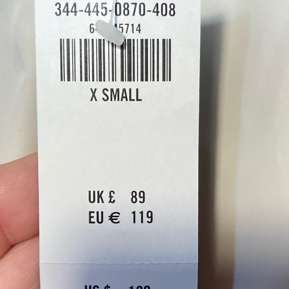 HOLLISTER PLAID DOUBLE BREASTED PEA WINTER COAT W/ POCKETS NWT SIZE XS - Picture 9 of 12